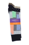 LORENZO UOMO ASSORTED CREW SOCKS,786822583227