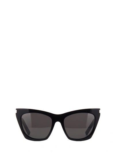 Saint Laurent Eyewear Kate Sunglasses In Black