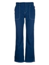 CHLOÉ CHLOÉ ULTRAMARINE STRAIGHT LEG JEANS