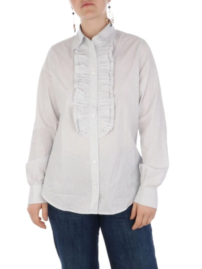 Aspesi Women's White Cotton Shirt