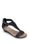Kenneth Cole Reaction Reaction Kenneth Cole Great Gal T-strap Sandal In Black
