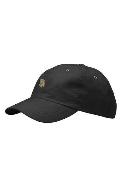 Fjall Raven Helags Ball Cap In Dark Grey