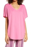 Bp. Sleepy Lounge Tee In Pink Ibis