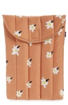 Baggu Puffy 13-inch Laptop Sleeve In Painted Daisy