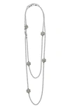 LAGOS LOVE KNOT LONG STATION NECKLACE,04-81034-34