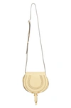 Chloé Small Marcie Leather Crossbody Bag In Softy Yellow
