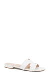 Patricia Green Hallie Slide Sandal In White