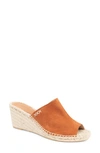 Patricia Green Shen Espadrille Mule In Brown