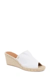 Patricia Green Shen Espadrille Mule In White