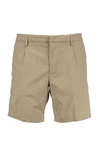 Dondup Concealed-front Shorts In Sand
