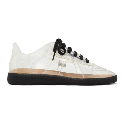 Maison Margiela Transparent Replica Sneakers In Clear