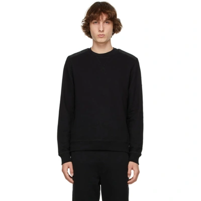 Belstaff Kerrigan Cotton Crewneck Sweater In Black