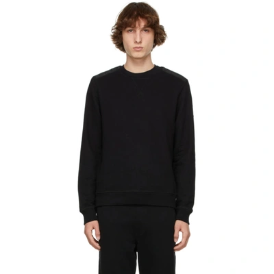 Belstaff Kerrigan Cotton Crewneck Sweater In Blk