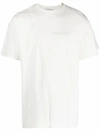 Ambush Wrap-style Front T-shirt In White