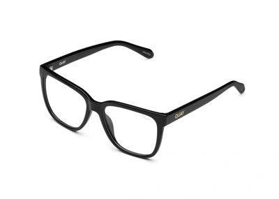 Quay Wired Oversized In Black,clear