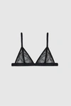 Anine Bing Lorel Bra In Black In Black