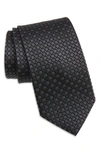 NORDSTROM NEAT MEDALLION SILK X-LONG TIE,NRP-20-04XL