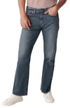 SILVER JEANS CO. ZAC RELAXED FIT STRAIGHT LEG JEANS,M42408RAS353