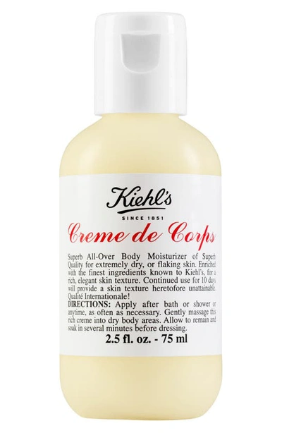 Kiehl's Since 1851 Crème De Corps Refillable Hydrating Body Lotion With Squalane 8.4 oz/ 250 ml In Bottle