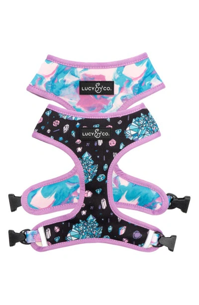Lucy And Co Lucy & Co. Enchanted Forest Reversible Harness In Lilac