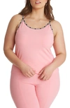 Juicy Couture Rib Camisole In Pink Popsicle