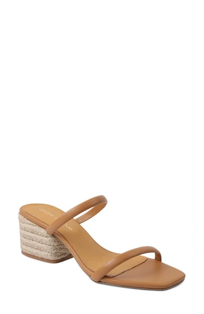 Andre Assous Joie Slide Sandal In Cuero Nappa Leather
