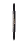 Stila Stay All Day Dual-ended Waterproof Liquid Eye Liner Intense Black 0.033 oz/ 1 ml