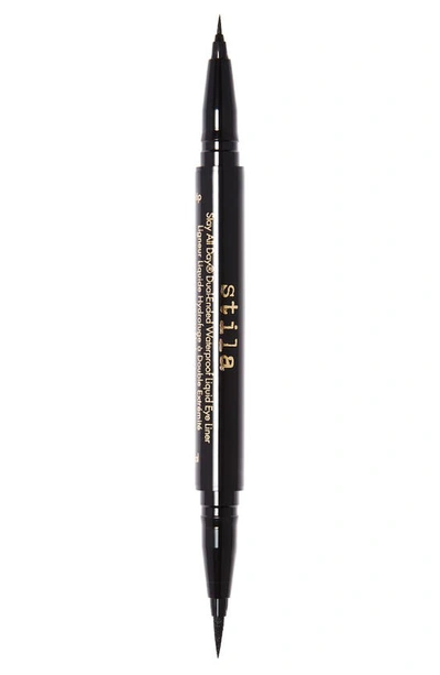 Stila Stay All Day Dual-ended Waterproof Liquid Eye Liner Intense Black 0.033 oz/ 1 ml