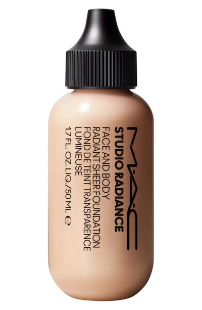 Mac Cosmetics Studio Radiance Face & Body Radiant Sheer Foundation In W1