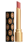 Gucci Glow & Care Shine Lipstick 112 Sally Soft Honey 0.06 oz/ 1.8 ml In 112 Sally Soft Honey