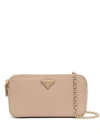 PRADA PRADA WOMEN'S BEIGE LEATHER SHOULDER BAG,1BP024VCO1NZVF0770 UNI