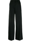 ANN DEMEULEMEESTER ANN DEMEULEMEESTER FLARED LEG TROUSERS