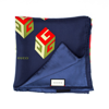 GUCCI GUCCI FOULARD CUBO 90X90 NAVY