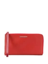 DSQUARED2 DSQUARED LOGO ZIPPED WALLET