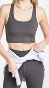 Girlfriend Collective + Net Sustain Paloma Recycled Stretch Sports Bra In Moon