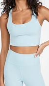 Girlfriend Collective Tommy Recycled-fibre Medium-impact Sports Bra In Sky