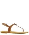 UGG UGG WOMEN'S BROWN OTHER MATERIALS SANDALS,UGSMADETLTH1119759WTAN 38
