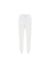 LOVE MOSCHINO LOVE MOSCHINO WOMEN'S WHITE OTHER MATERIALS PANTS,W151902M4266A00 46
