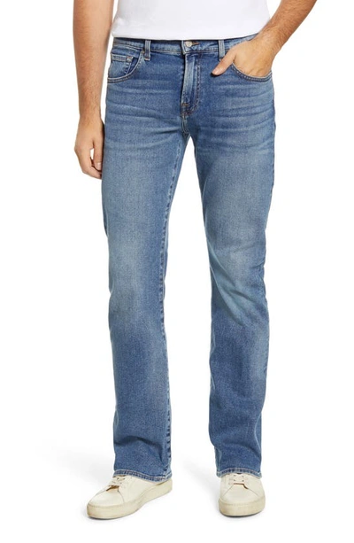 7 For All Mankind Brett Squiggle Bootcut Jeans In Almira