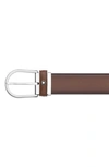 MONTBLANC MONTBLANC LEATHER BELT,118413