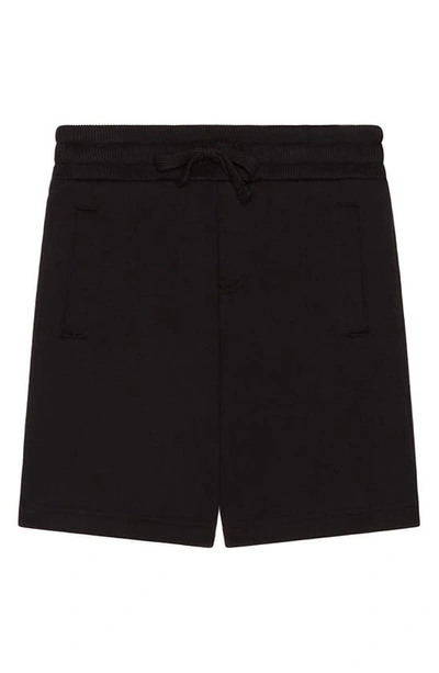 Dolce & Gabbana Kids' Drawstring Stretch-cotton Shorts In Blue