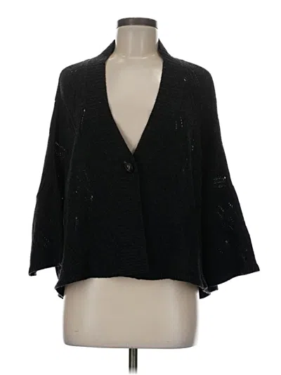 Pre-owned 360cashmere Cashmere Cardigan Sweater In Black