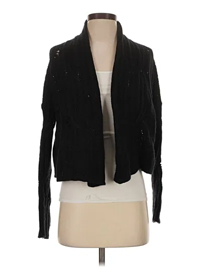 Pre-owned 360cashmere Cashmere Cardigan Sweater In Black