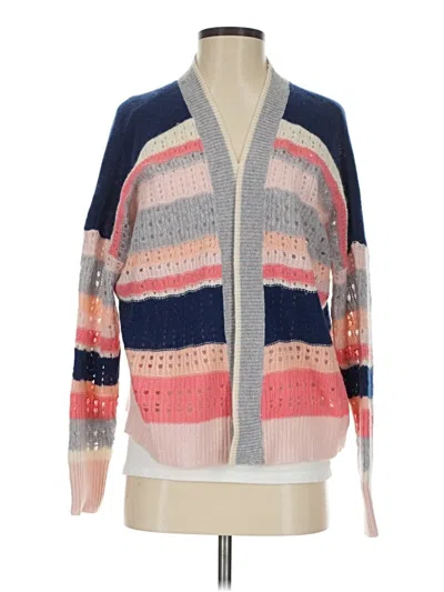 Pre-owned 360cashmere Cashmere Cardigan Sweater In Blue
