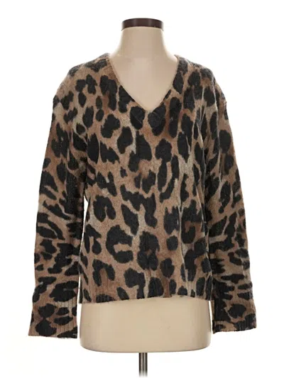 Pre-owned 360cashmere Cashmere Cardigan Sweater In Brown