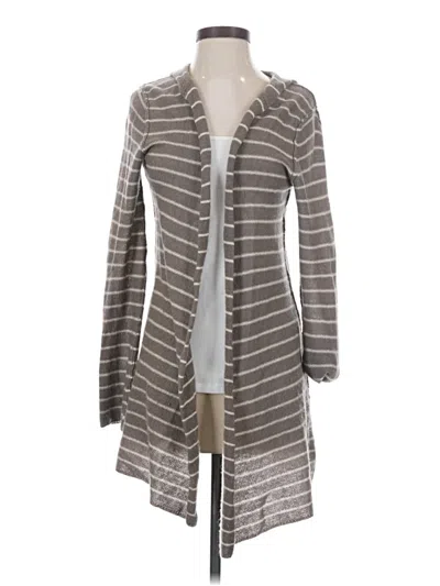 Pre-owned 360cashmere Cashmere Cardigan Sweater In Gray