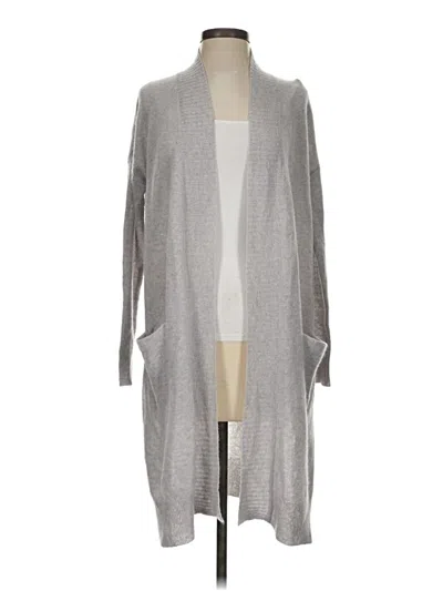 Pre-owned 360cashmere Cashmere Cardigan Sweater In Gray