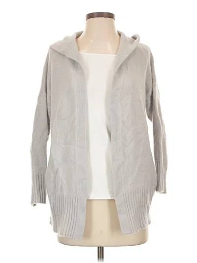 Pre-owned 360cashmere Cashmere Cardigan Sweater In Gray