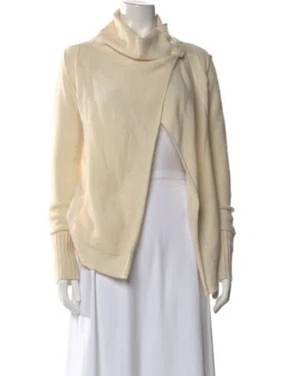 Pre-owned 360cashmere Cashmere Cowl Neck Sweater In Neutral