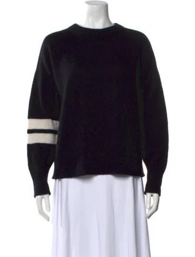 Pre-owned 360cashmere Cashmere Crew Neck Sweater In Black
